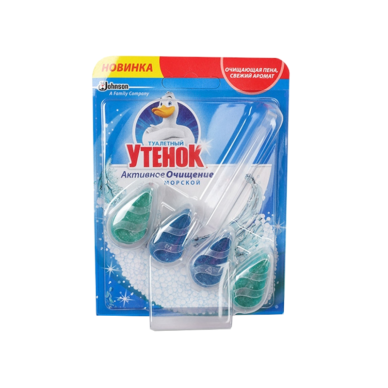 Блок для унітазу ТУАЛЕТНЕ КАЧЕНЯ Морський, 1х35г